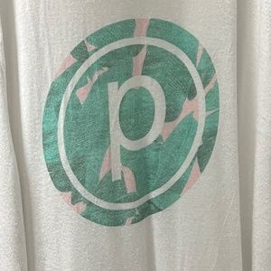 Pure Barre tropical high neck tank
